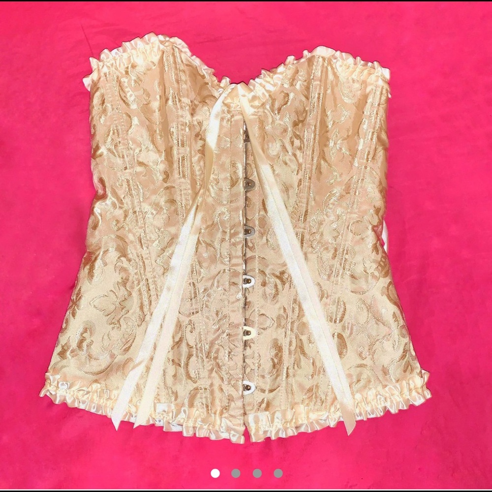 Vintage Cream Corset